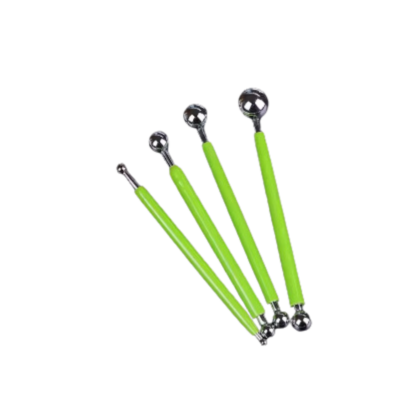 Herramientas profesionales de escultura de plastilina, arcilla polimérica de acero inoxidable, grabado en relieve, forma de punto