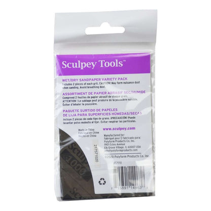 Sculpey Lijas Wet/Dry (Seco y Humedo) Pack